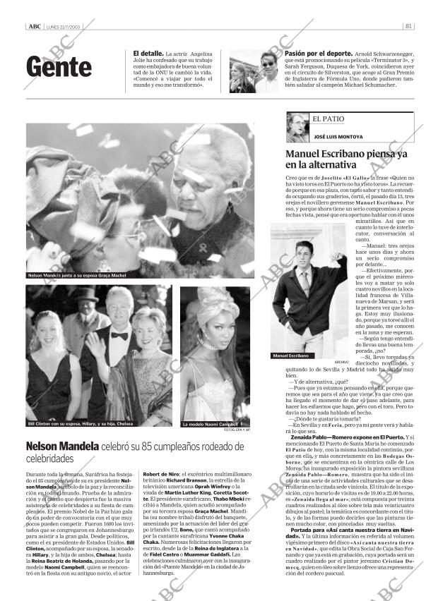 ABC SEVILLA 21-07-2003 página 81