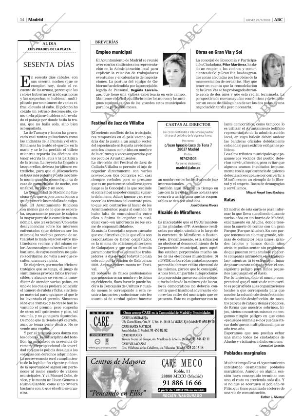 ABC MADRID 24-07-2003 página 34