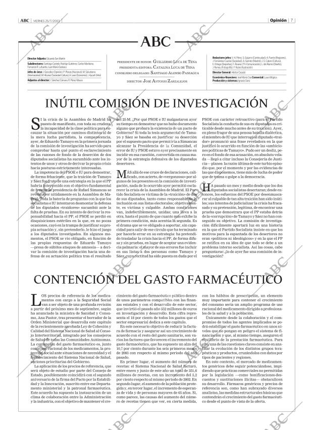 ABC MADRID 25-07-2003 página 7
