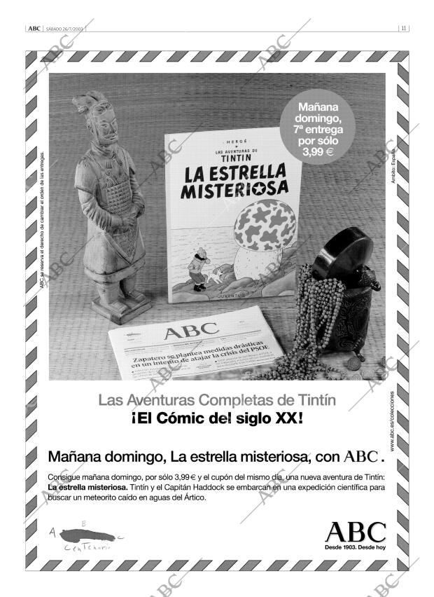 ABC MADRID 26-07-2003 página 11