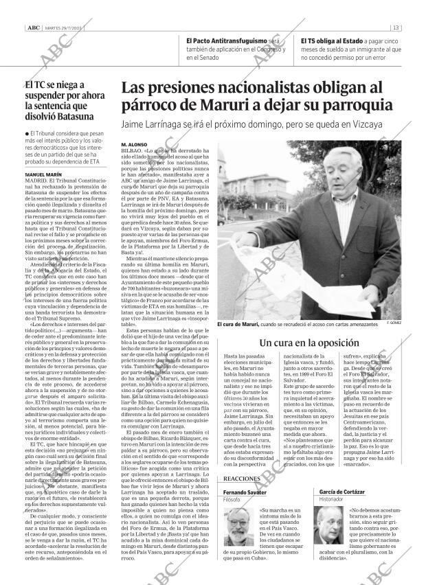 ABC CORDOBA 29-07-2003 página 13