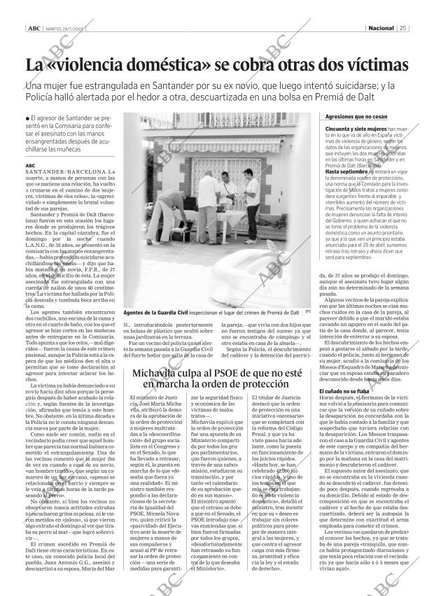 ABC CORDOBA 29-07-2003 página 25