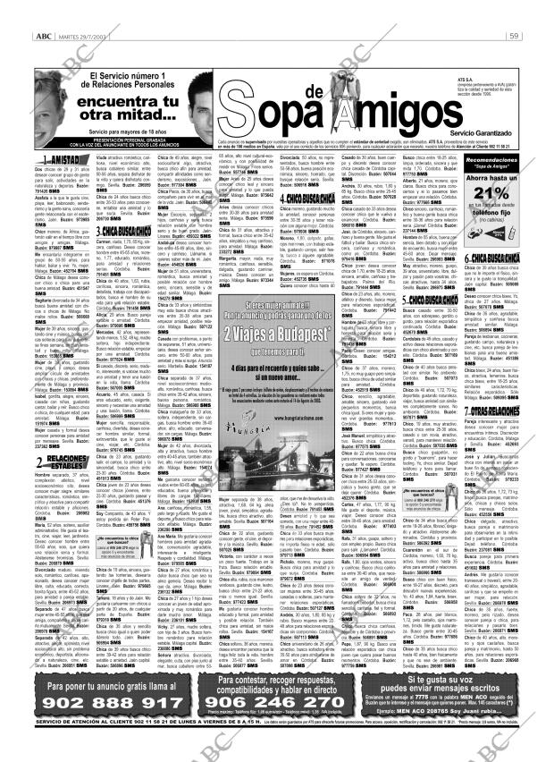 ABC CORDOBA 29-07-2003 página 59