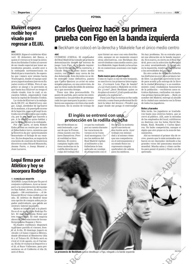 ABC CORDOBA 29-07-2003 página 74