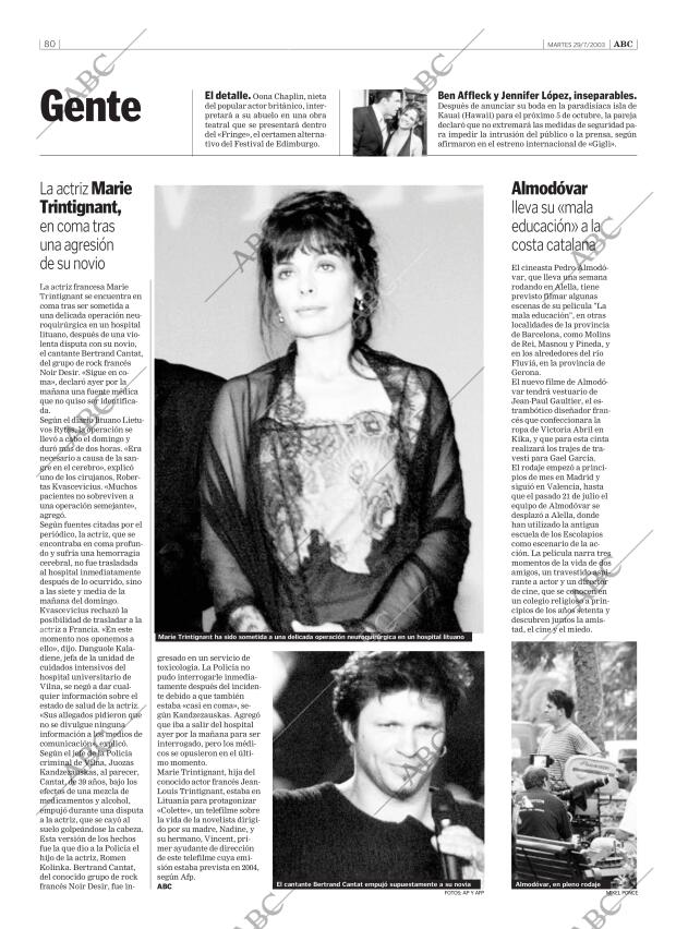 ABC CORDOBA 29-07-2003 página 80