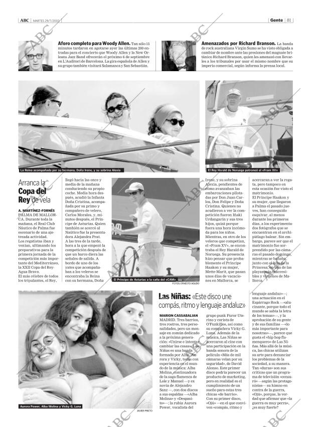 ABC CORDOBA 29-07-2003 página 81