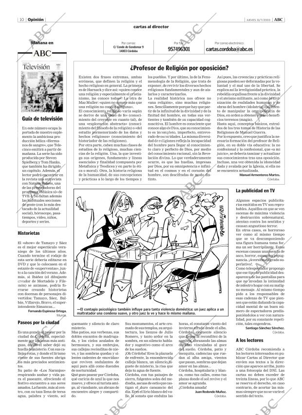 ABC CORDOBA 31-07-2003 página 10