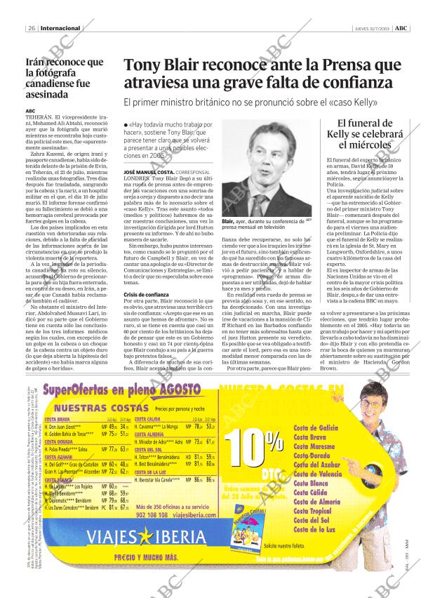 ABC CORDOBA 31-07-2003 página 26