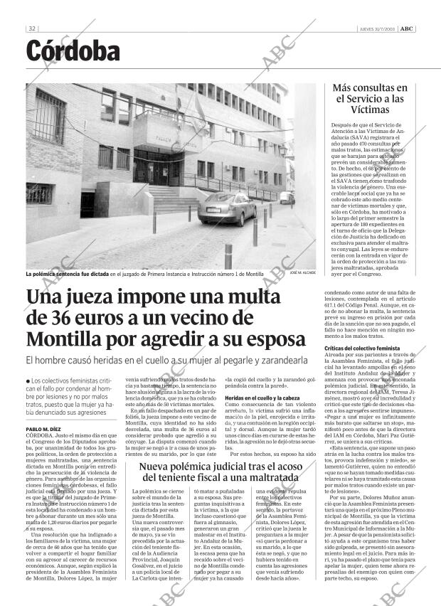 ABC CORDOBA 31-07-2003 página 32