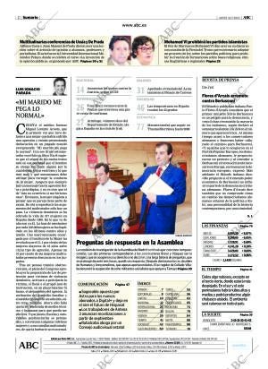 ABC MADRID 31-07-2003 página 2