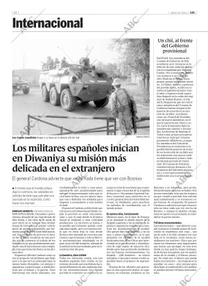ABC MADRID 31-07-2003 página 24