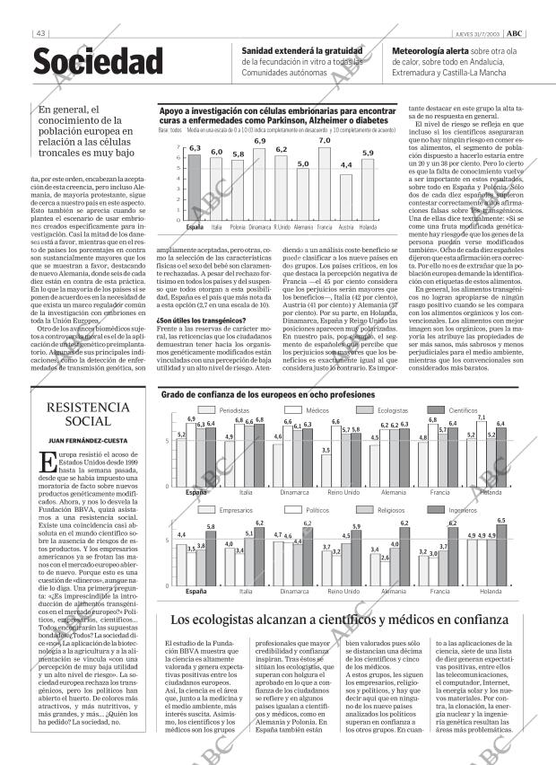 ABC MADRID 31-07-2003 página 43