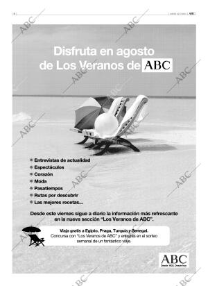 ABC MADRID 31-07-2003 página 6