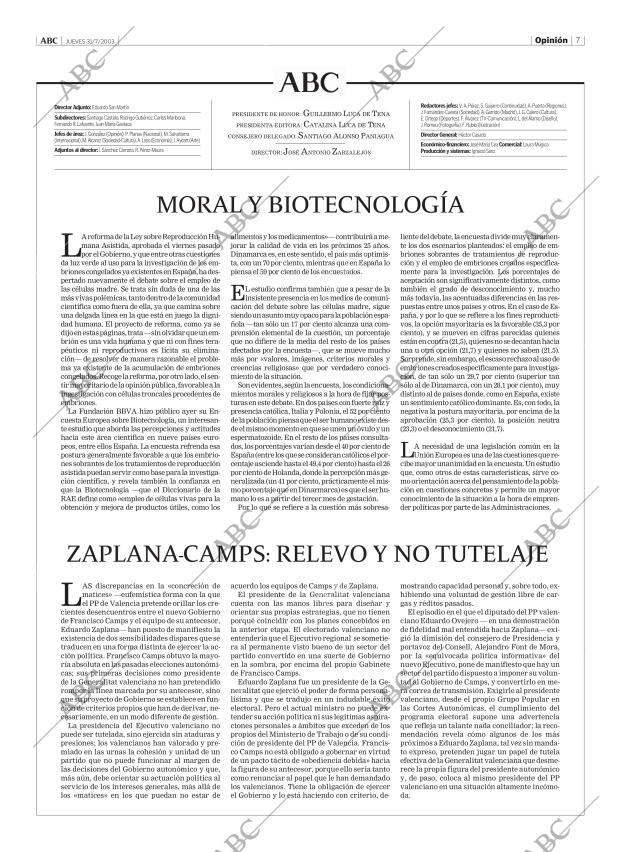 ABC MADRID 31-07-2003 página 7