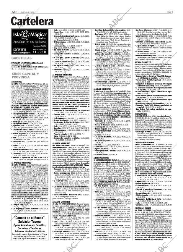 ABC SEVILLA 31-07-2003 página 55