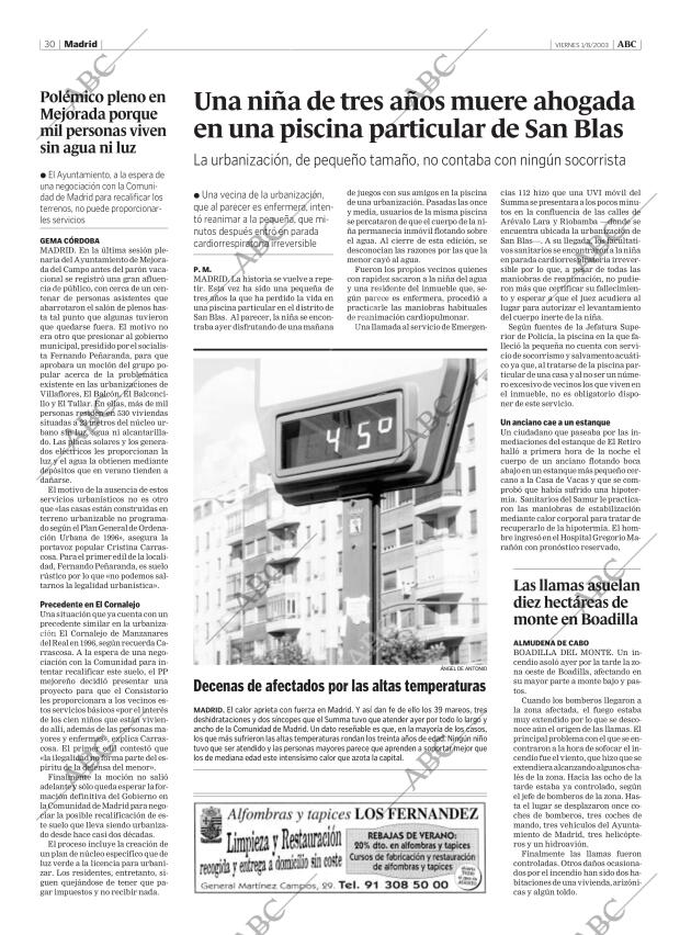 ABC MADRID 01-08-2003 página 30