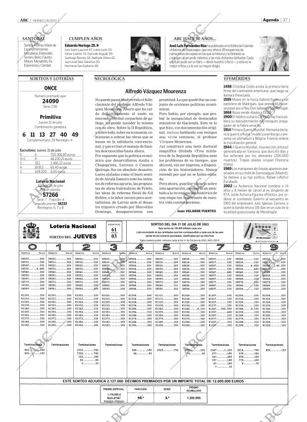 ABC MADRID 01-08-2003 página 37