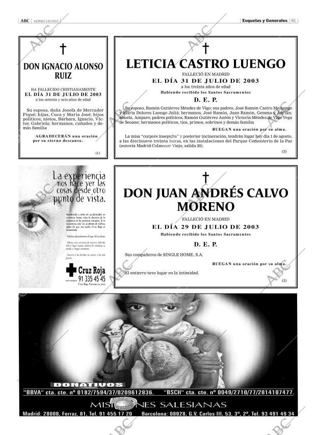ABC MADRID 01-08-2003 página 61