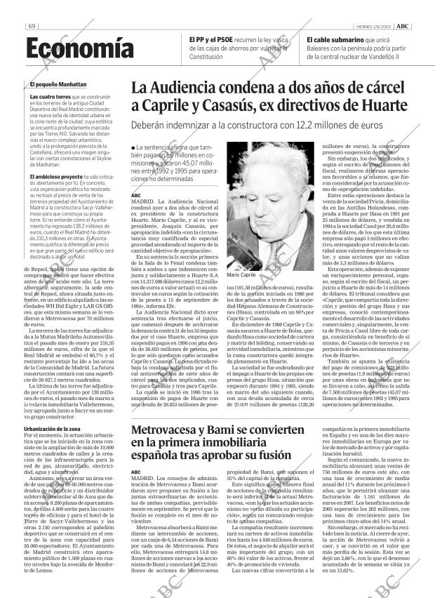 ABC MADRID 01-08-2003 página 69