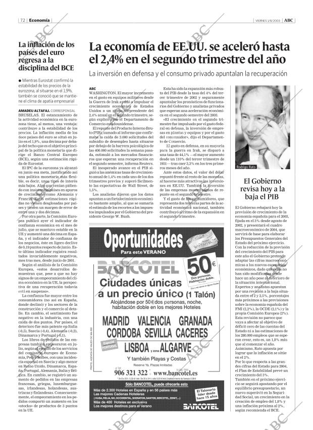 ABC MADRID 01-08-2003 página 72