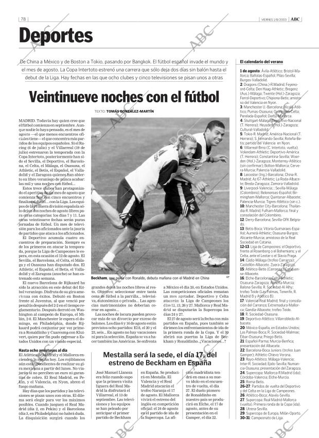 ABC MADRID 01-08-2003 página 78