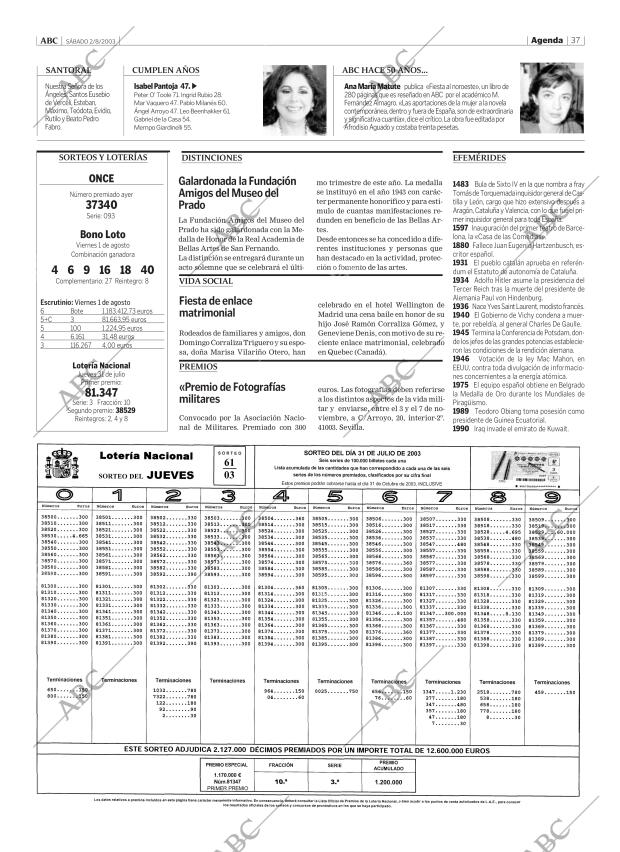 ABC CORDOBA 02-08-2003 página 37