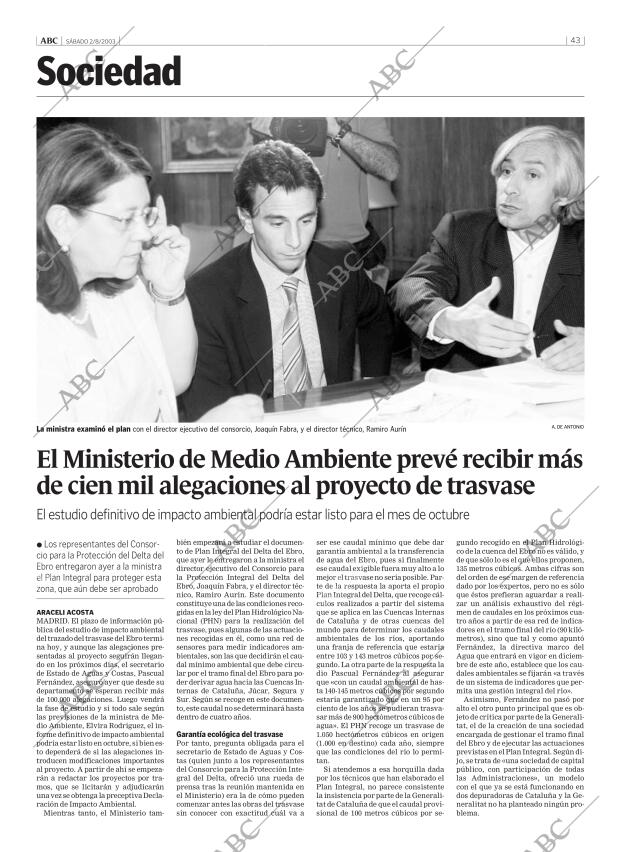 ABC CORDOBA 02-08-2003 página 43