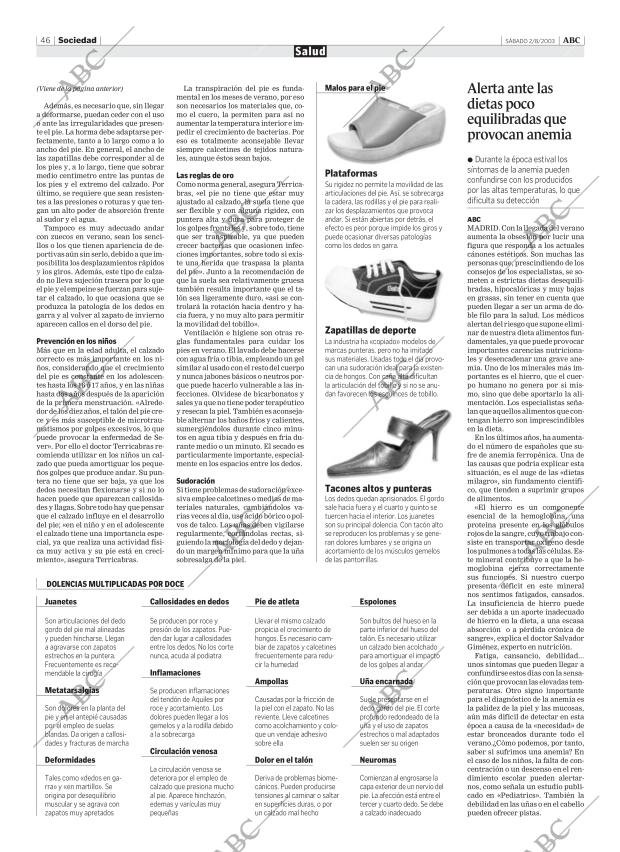 ABC CORDOBA 02-08-2003 página 46