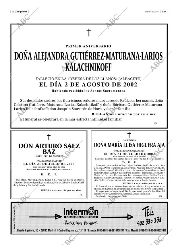 ABC CORDOBA 02-08-2003 página 58