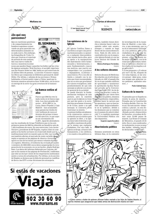ABC MADRID 02-08-2003 página 10