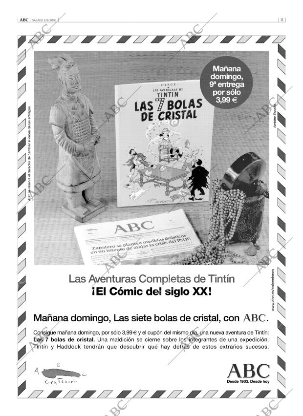 ABC MADRID 02-08-2003 página 11