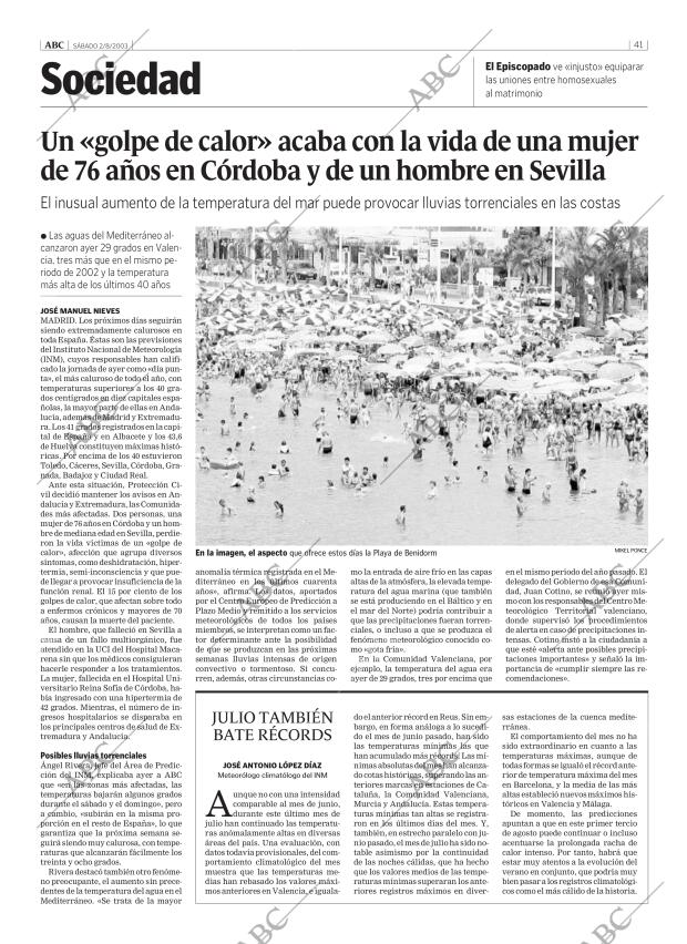 ABC MADRID 02-08-2003 página 41