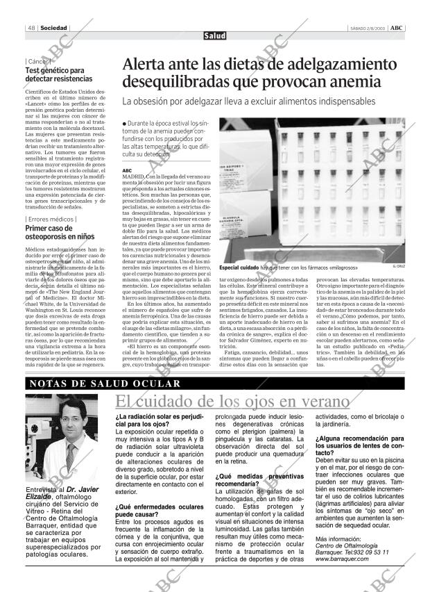 ABC MADRID 02-08-2003 página 48