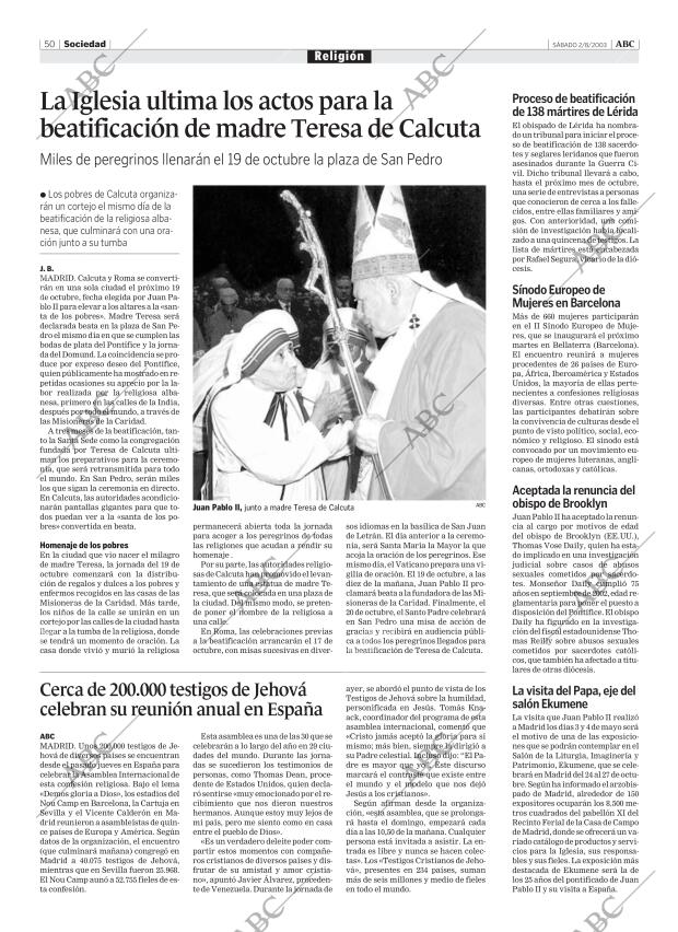 ABC MADRID 02-08-2003 página 50
