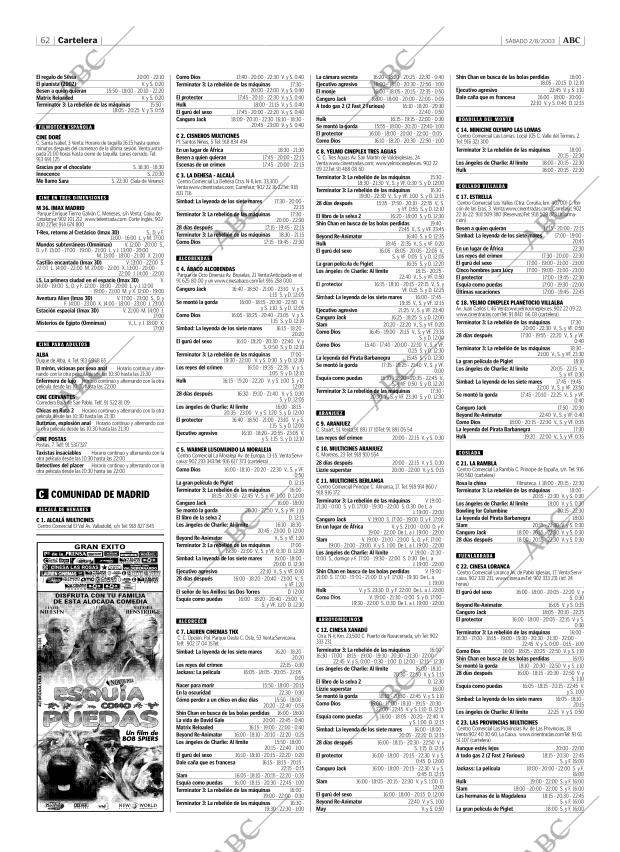 ABC MADRID 02-08-2003 página 62