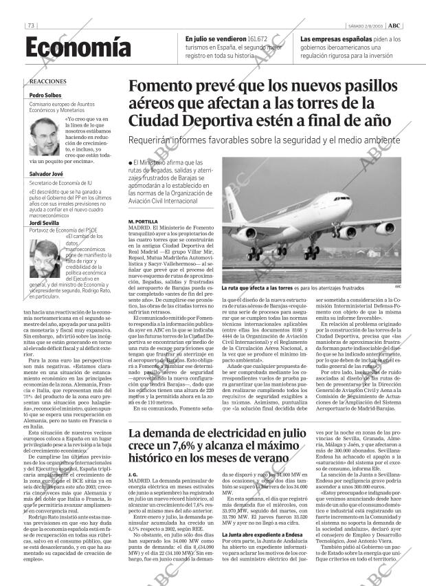 ABC MADRID 02-08-2003 página 73