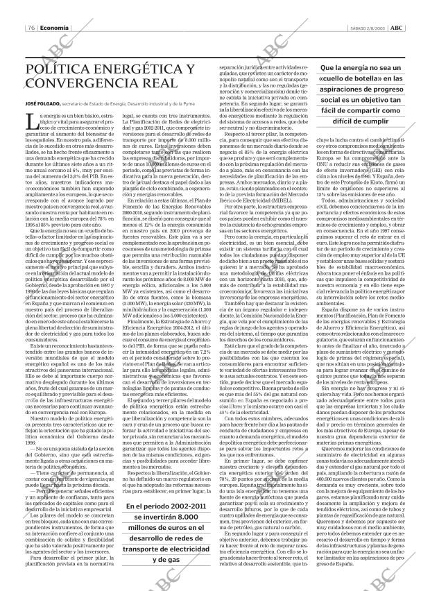 ABC MADRID 02-08-2003 página 76