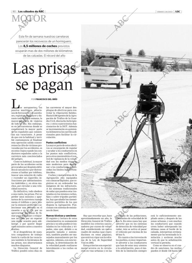 ABC MADRID 02-08-2003 página 90