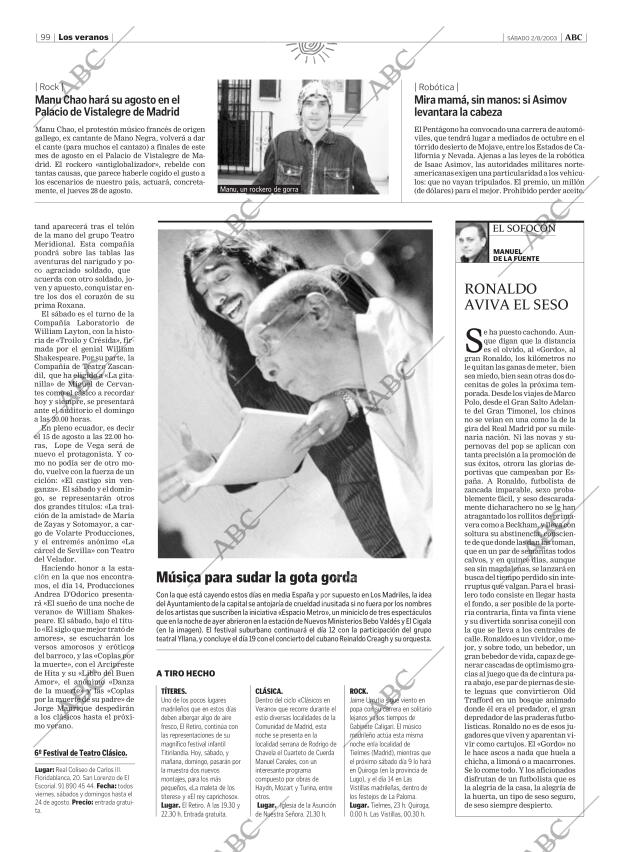 ABC MADRID 02-08-2003 página 99