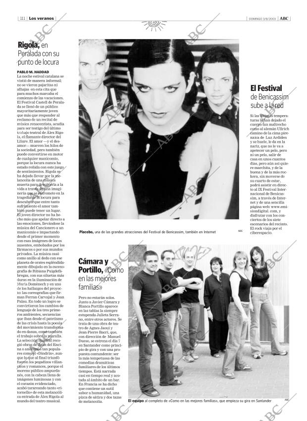 ABC MADRID 03-08-2003 página 111