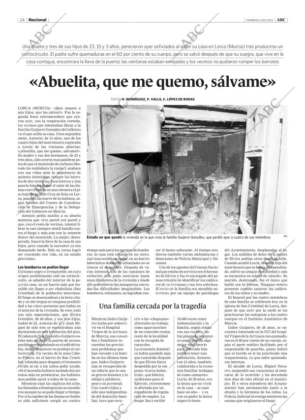 ABC MADRID 03-08-2003 página 24