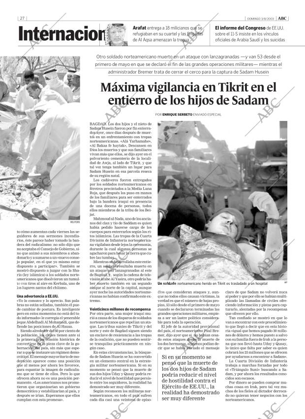 ABC MADRID 03-08-2003 página 27
