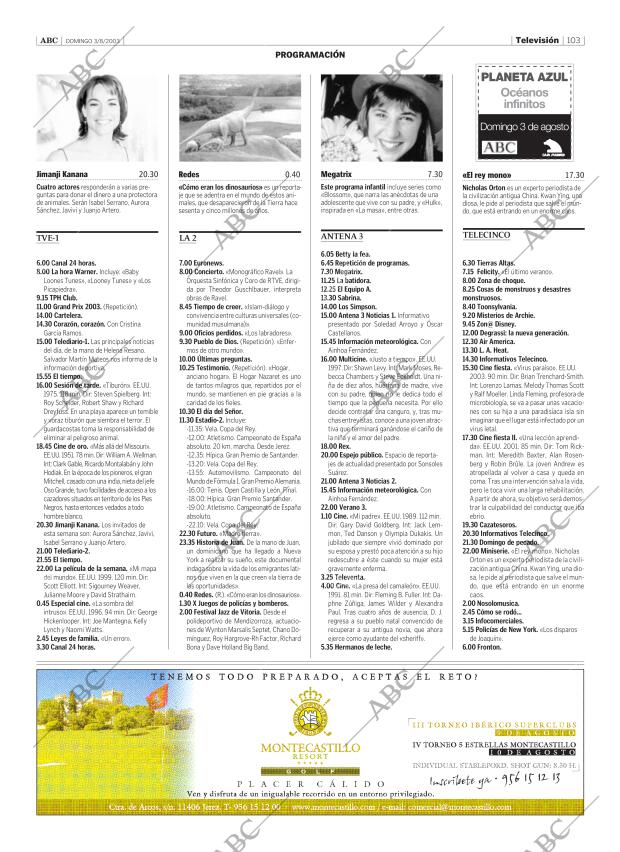 ABC SEVILLA 03-08-2003 página 103