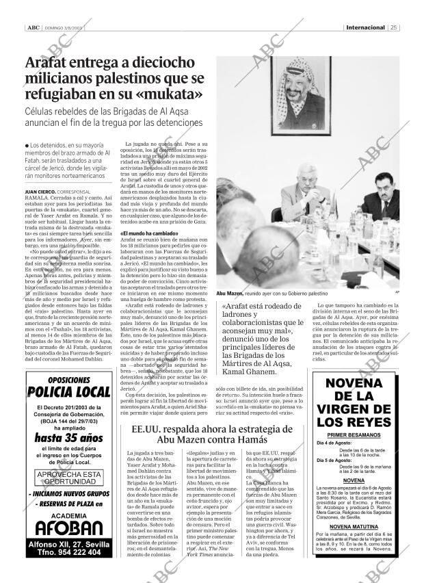 ABC SEVILLA 03-08-2003 página 25