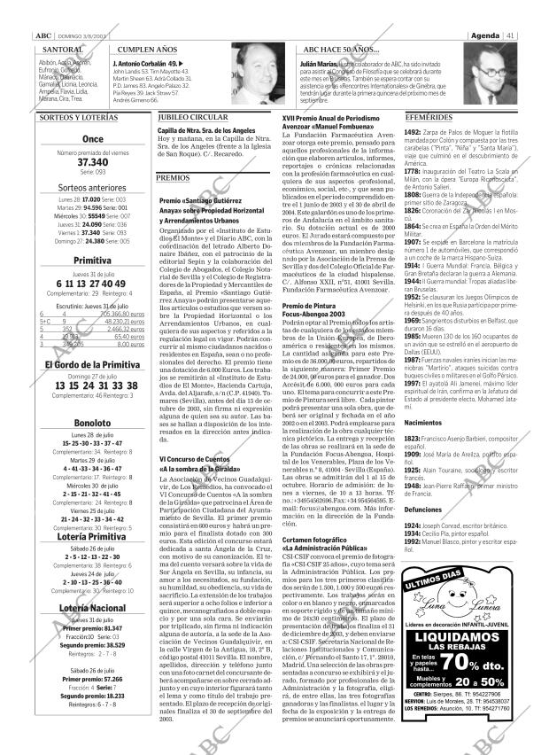 ABC SEVILLA 03-08-2003 página 41