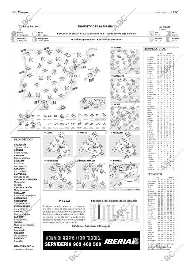 ABC MADRID 04-08-2003 página 40