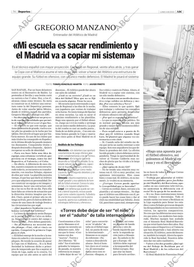 ABC MADRID 04-08-2003 página 74