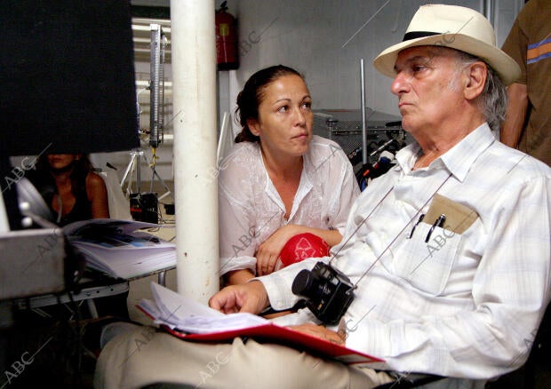 Rodaje de la película de Carlos Saura sobre el crimen de puerto Urraco