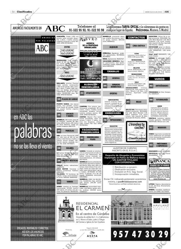 ABC CORDOBA 06-08-2003 página 54