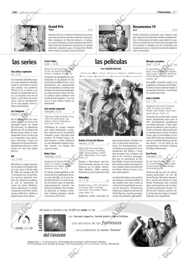 ABC MADRID 06-08-2003 página 97